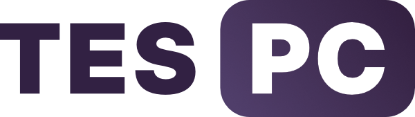 The TES PC Web Logo